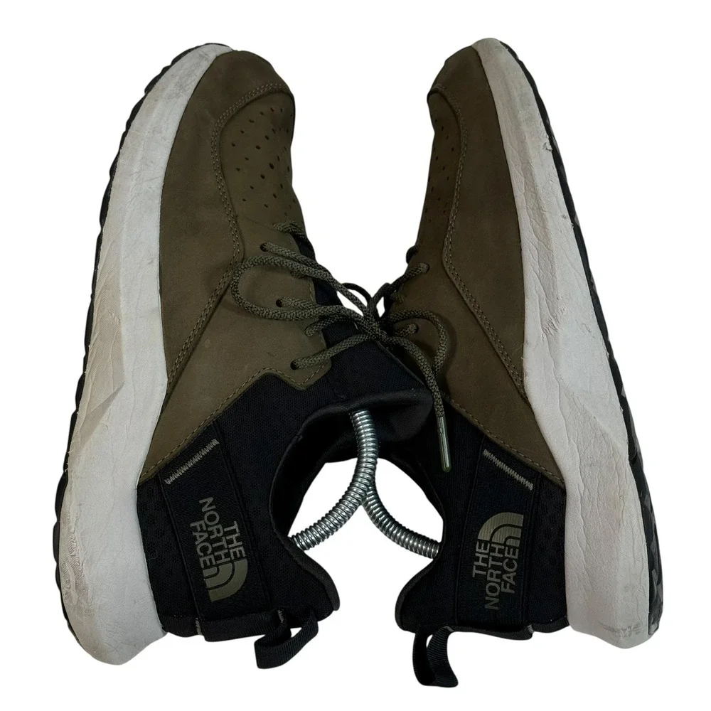 The North Face Trail Escape Peak II Mens Olive Green Hiking Shoe NF0A48MW Size 9